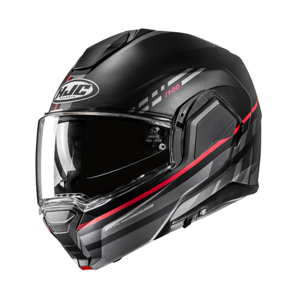 HJC CASCO MODULARE i100 SYSMA ROSSO MC1SF