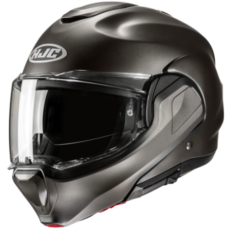 HJC CASCO MODULARE F100 TITANIO OPACO