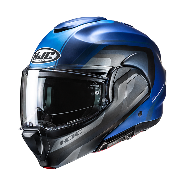 HJC CASCO MODULARE F100 REEF BLU MC2SF