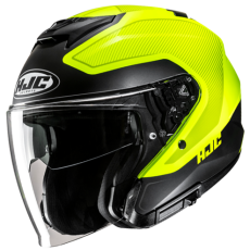HJC CASCO JET i31 TEVIS GIALLO FLUO MC3HSF