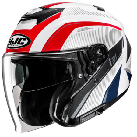 HJC CASCO JET i31 RENO ROSSO BLU MC21
