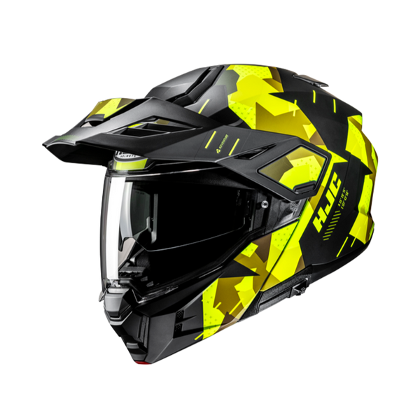 HJC CASCO INTEGRALE i80 ROKI GIALLO FLUO MC3HSF