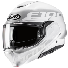 HJC CASCO MODULARE F100 HETAL BIANCO MC10
