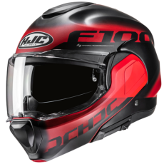 HJC CASCO MODULARE F100 HETAL ROSSO MC1SF