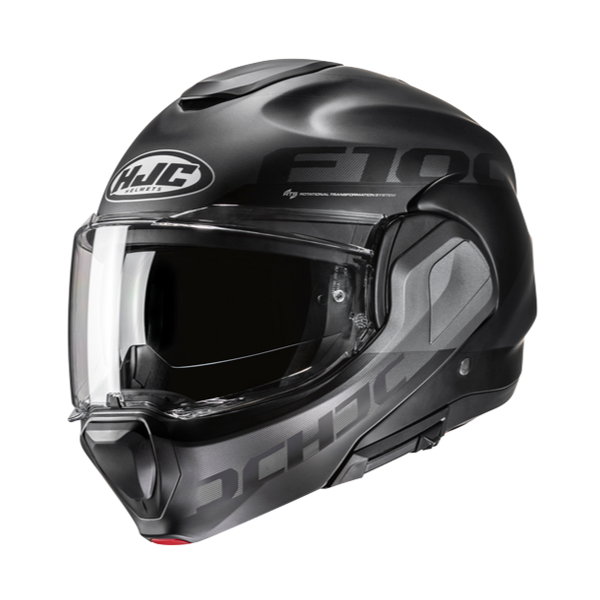 HJC CASCO MODULARE F100 HETAL GRIGIO MC5SF