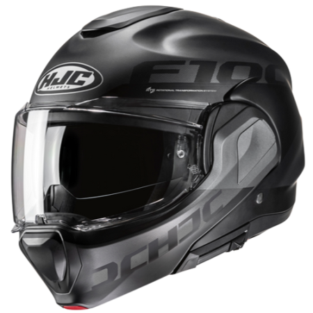 HJC CASCO MODULARE F100 HETAL GRIGIO MC5SF