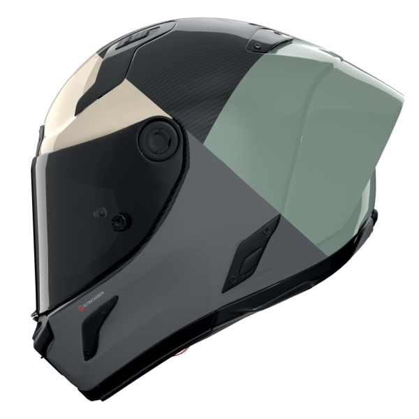 NOLAN CASCO INTEGRALE FIBRA X-804 RS BLOCCO ROSSO AVORIO 370