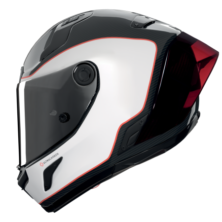 NOLAN CASCO INTEGRALE FIBRA X-804 RS ASSO DI PICCHE BIANCO ROSSO 343