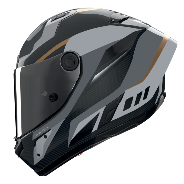 NOLAN CASCO INTEGRALE FIBRA X-804 RS LESMO ROSSO ORO BIANCO 361