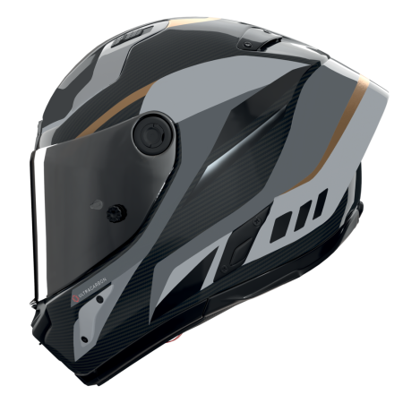 NOLAN CASCO INTEGRALE FIBRA X-804 RS LESMO ROSSO ORO BIANCO 361