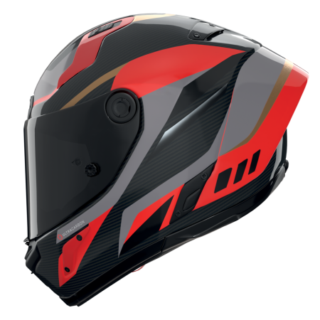 NOLAN CASCO INTEGRALE FIBRA X-804 RS LESMO ROSSO 362