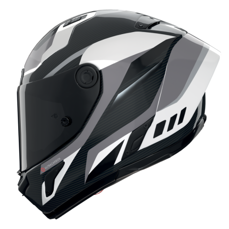 NOLAN CASCO INTEGRALE FIBRA X-804 RS LESMO BIANCO NERO ROSSO 363