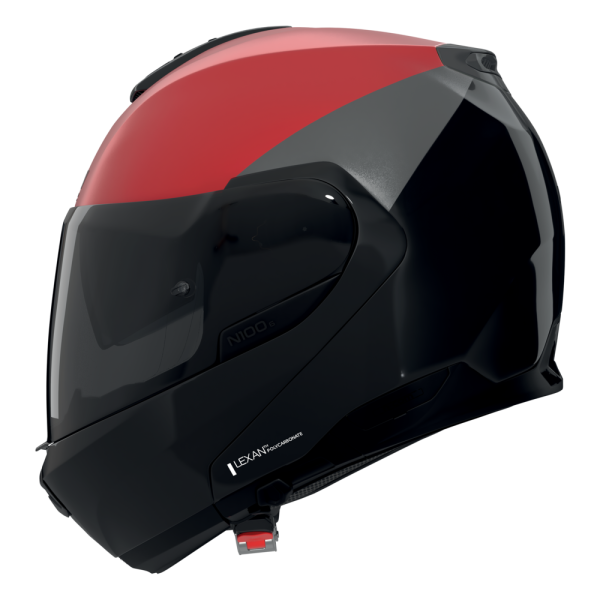 NOLAN CASCO MODULARE N100-6 VERNICIATURA SPECIALE ROSSO NERO 355