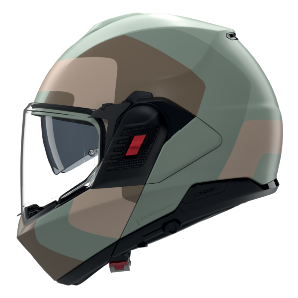 NOLAN CASCO MODULARE N120-1 OMOCROMO VERDE 352