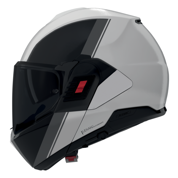 NOLAN CASCO MODULARE N120-1 VERNICIATURA SPECIALE NERO ROSSO PERLA 356