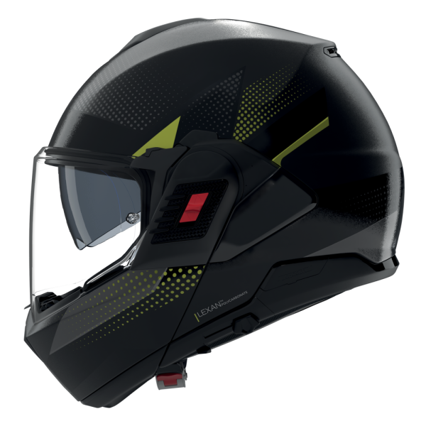NOLAN CASCO MODULARE N120-1 CICLONE VERDE 362