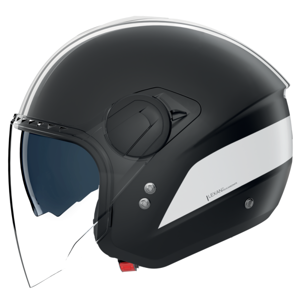 NOLAN CASCO JET N20-2 VISOR DOLCE VITA NERO BIANCO 347