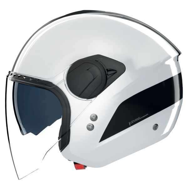 NOLAN CASCO JET N20-2 VISOR DOLCE VITA BIANCO NERO 348