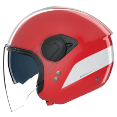 NOLAN CASCO JET N20-2 VISOR DOLCE VITA ROSSO BIANCO 349