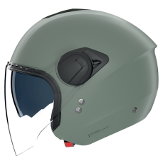NOLAN CASCO JET N20-2 VISOR CLASSICO NOBILE ROSSO VERDE 337