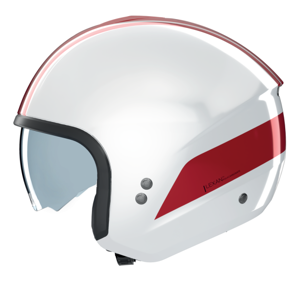 NOLAN CASCO JET N20-2 DOLCE VITA BIANCO ROSSO 347