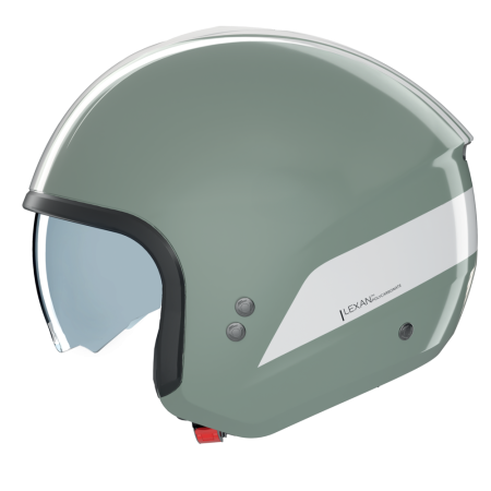 NOLAN CASCO JET N20-2 DOLCE VITA VERDE ROSSO 348