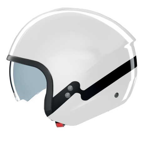 NOLAN CASCO JET N20-2 ZEFIRO NERO BIANCO 341