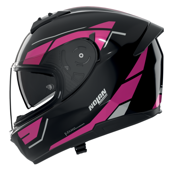 NOLAN CASCO INTEGRALE N60-6 SINCRONO NERO ROSA 354