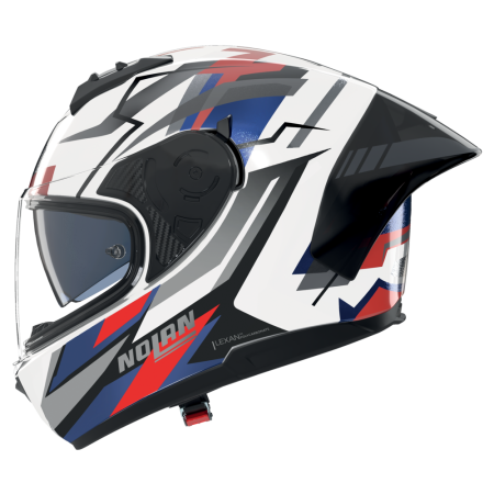 NOLAN CASCO INTEGRALE N60-6 SPORT CORSA BIANCO BLU ROSSO 355
