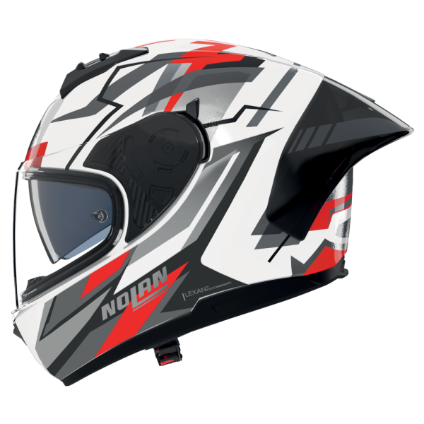 NOLAN CASCO INTEGRALE N60-6 SPORT CORSA BIANCO ROSSO ROSSO 356