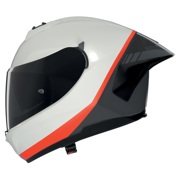 NOLAN CASCO INTEGRALE N60-6 SPORT VERNICIATURA SPECIALE BIANCO ROSSO 347