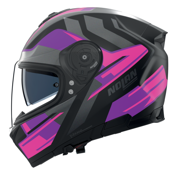 NOLAN CASCO INTEGRALE N80-8 TRITTICO ROSA VIOLA 358