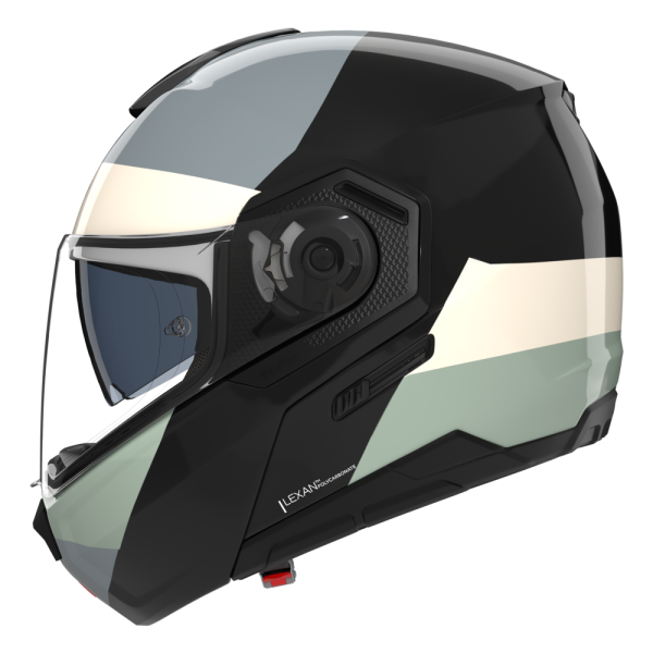 NOLAN CASCO MODULARE N90-3 06 BLOCCO NERO AVORIO 354