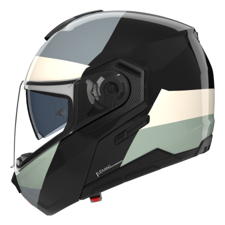 NOLAN CASCO MODULARE N90-3 06 BLOCCO NERO AVORIO 354
