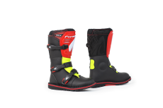 FORMA STIVALE  ROCK BLACK/RED/YELLOWFLUO