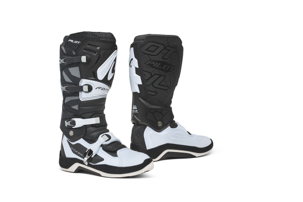 FORMA STIVALE  PILOT BLACK/WHITE