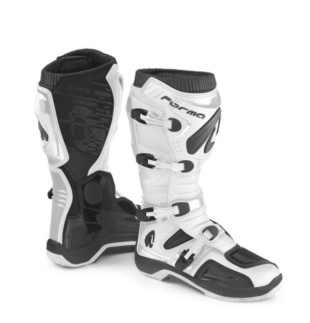 FORMA STIVALE  TRACTION WHITE/BLACK