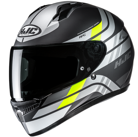 HJC CASCO INTEGRALE C10 HIPER GIALLO FLUO MC3HSF