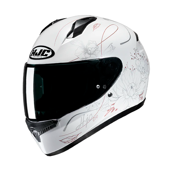 HJC CASCO INTEGRALE C10 EPIK BIANCO MC8
