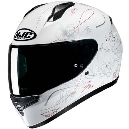 HJC CASCO INTEGRALE C10 EPIK BIANCO MC8