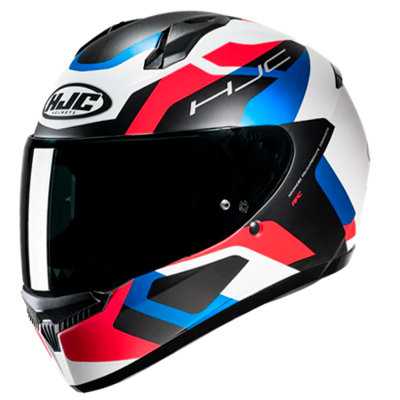 HJC CASCO INTEGRALE C10 TINS ROSSO VERDE MC21SF