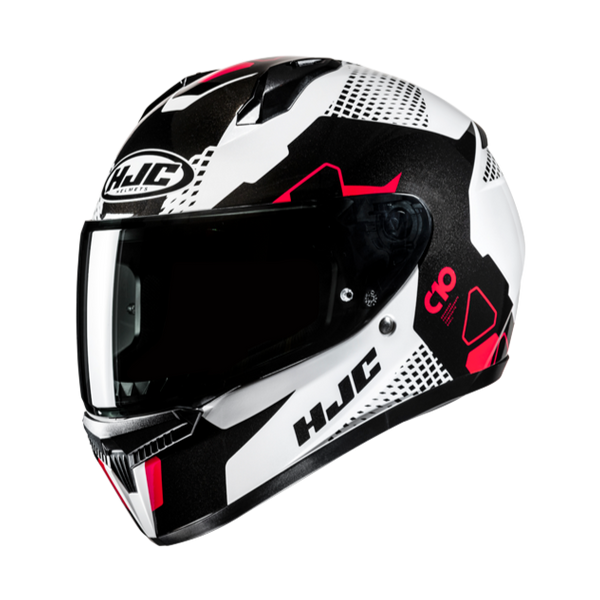 HJC CASCO INTEGRALE C10 ASPA ROSSO MC1