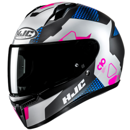 HJC CASCO INTEGRALE C10 ASPA ROSA MC28SF