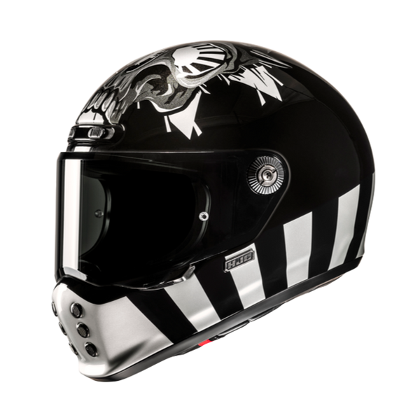 HJC CASCO INTEGRALE V10 CRANIA NERO BIANCO MC5