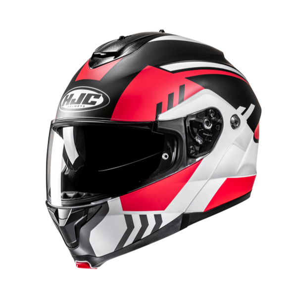 HJC CASCO MODULARI C91N KAON ROSSO MC1SF