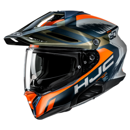 HJC CASCO ADVENTURE RPHA 60 QUID ARANCIONE MC47