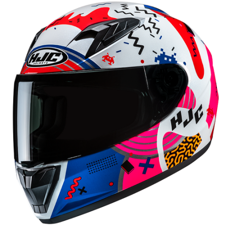 HJC CASCO INTEGRALE BAMBINO Y10 MIKA MC28